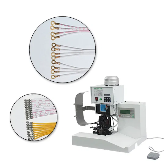 Máquina Semiautomática de Engarce de Cable Plano WPM-FCCM-18 Thumb